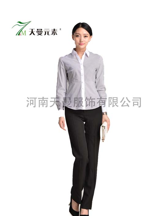 天曼元素女士長(zhǎng)袖襯衣15